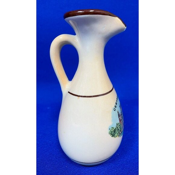 Estate Certosa Di Pavia Monastery Lombardy Italy Holy Water Wine 6” Pitcher! 75‎ - Picture 4 of 7